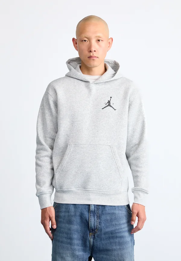 JUMPMAN - Kapuzenpullover - grey heather/black