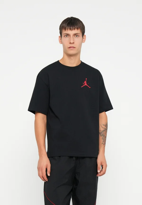 JUMPMAN TEE - T-Shirt basic - black/gym red