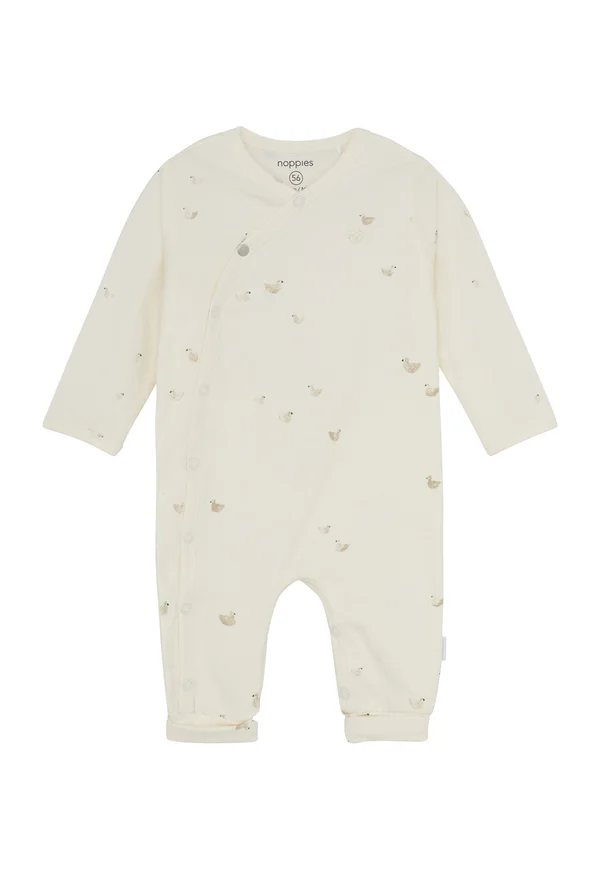 Jumpsuit - animals pattern off white
