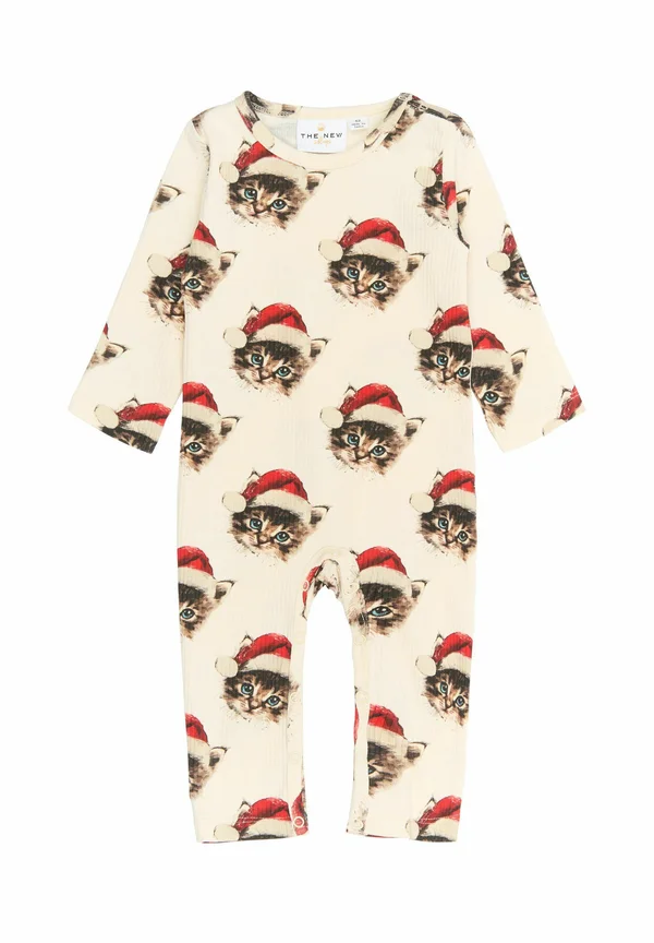 Jumpsuit - gardenia cat aop