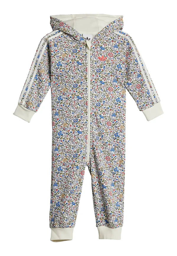 Jumpsuit - off white semi lucid red