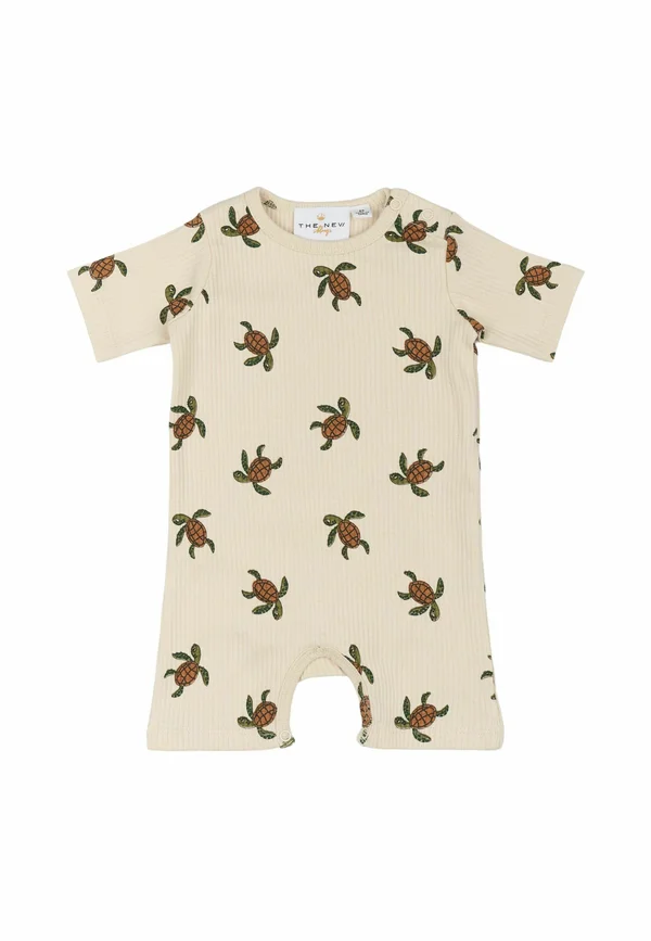 Jumpsuit - white swan aop