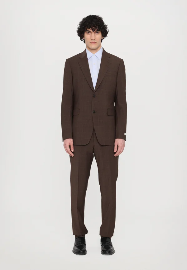 JUSTIN - Anzug - chocolate brown