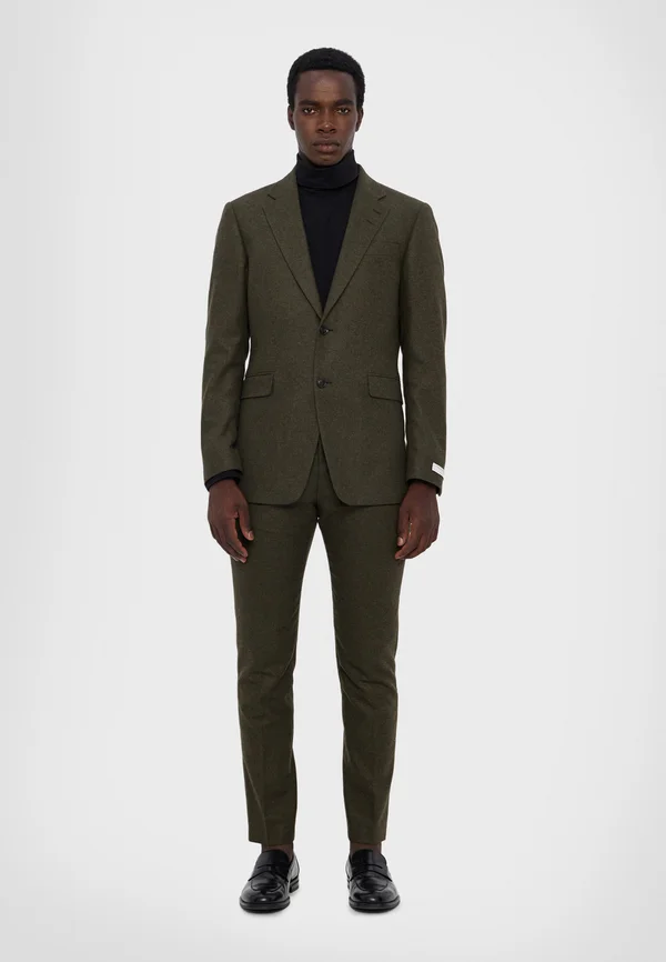 JUSTIN - Anzug - dark khaki green