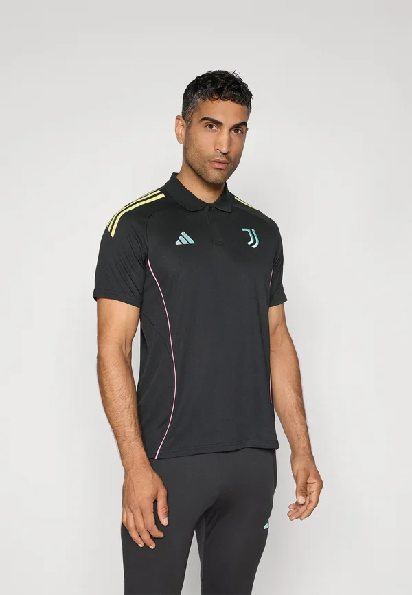 JUVENTUS 25/26 TIRO25 COMPETITION POLO - Vereinsmannschaften - black