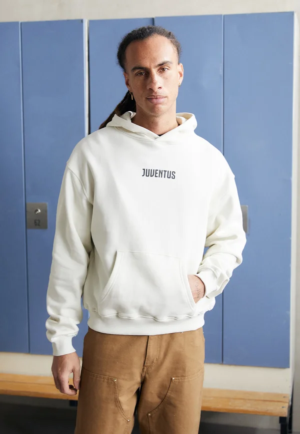 JUVENTUS BENCH HOOD - Vereinsmannschaften - off white