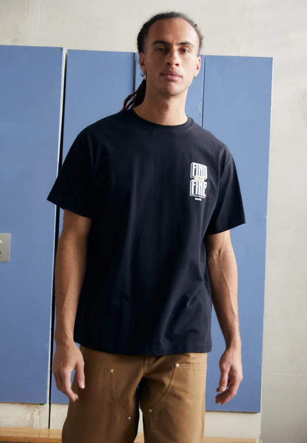 JUVENTUS FINO ALLA FINE TEE - Vereinsmannschaften - black