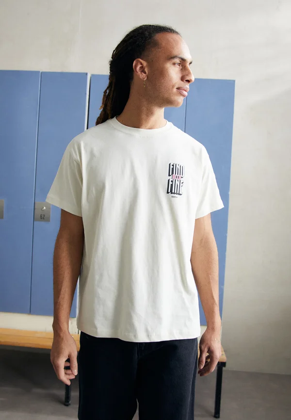 JUVENTUS FINO ALLA FINE TEE - Vereinsmannschaften - off white