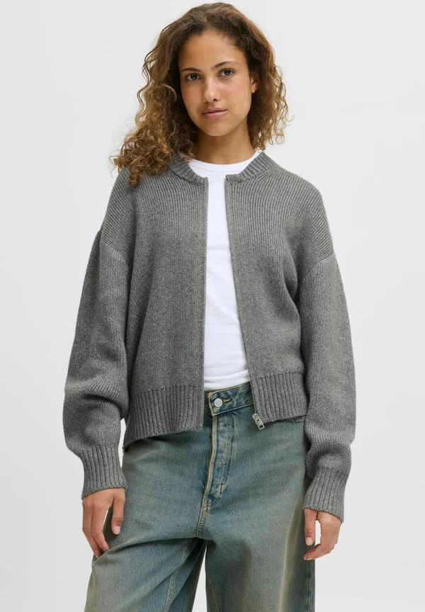 JXMAEVE  - Strickjacke - medium grey melange