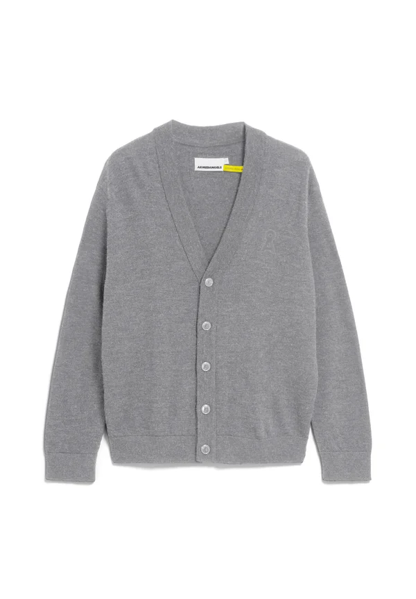 KAARDON ICONIC - Strickjacke - light grey melange