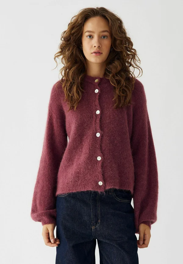 KAE - Strickjacke - rust