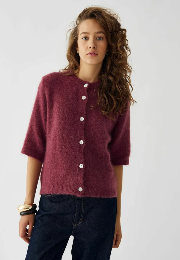 KAE - Strickjacke - rust