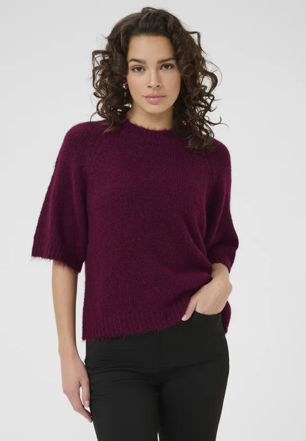 KAEMILIE - Strickpullover - windsor wine