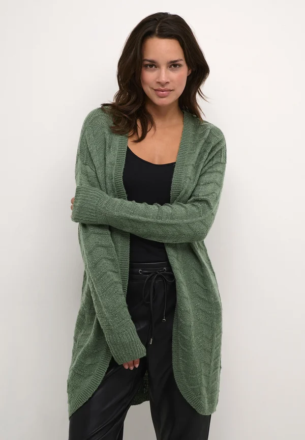 KAEMRIA KNIT CARDIGAN - Strickjacke - garden topiary