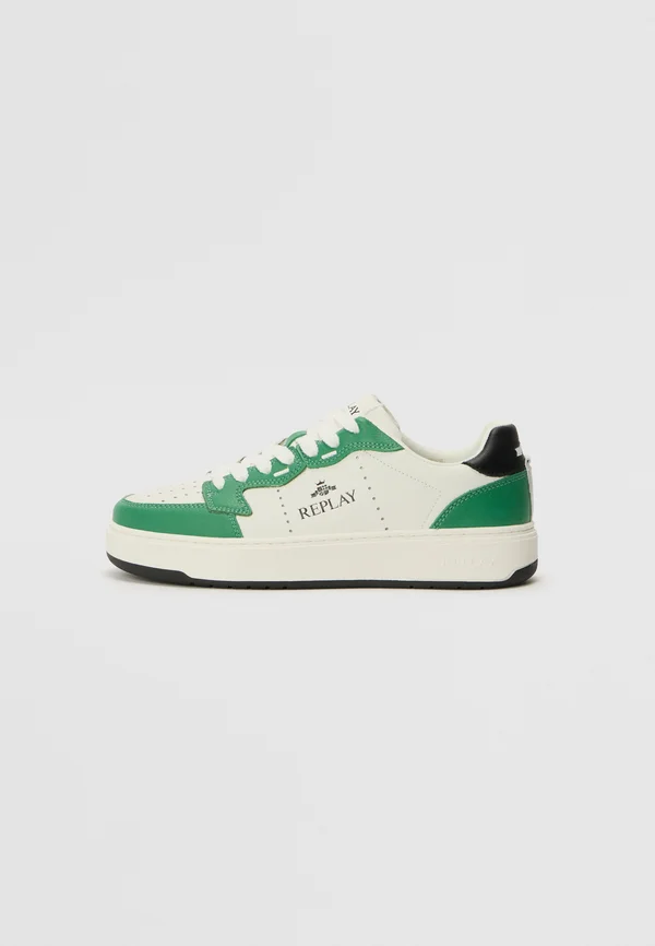 KAI ACTION - Sneaker low - green/white
