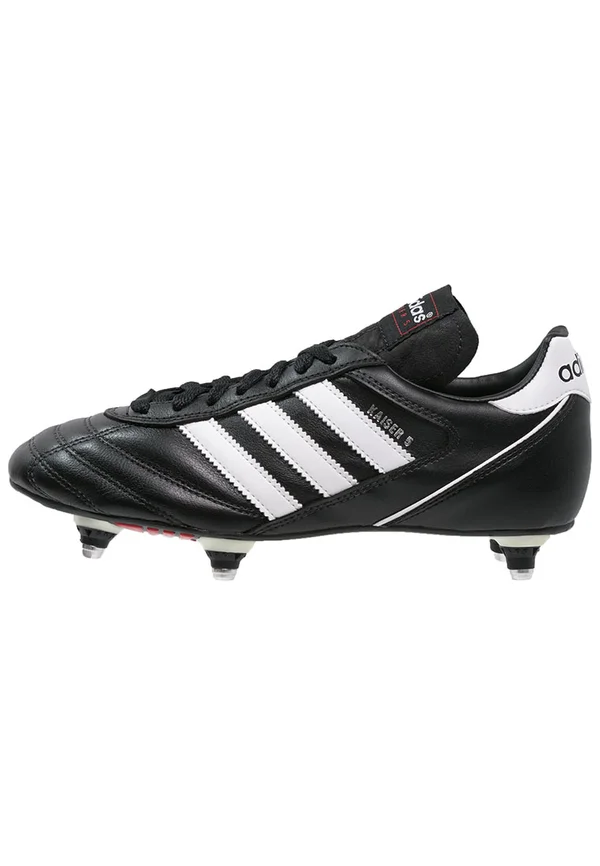 KAISER 5 CUP - Fußballschuh Stollen - black/white/red