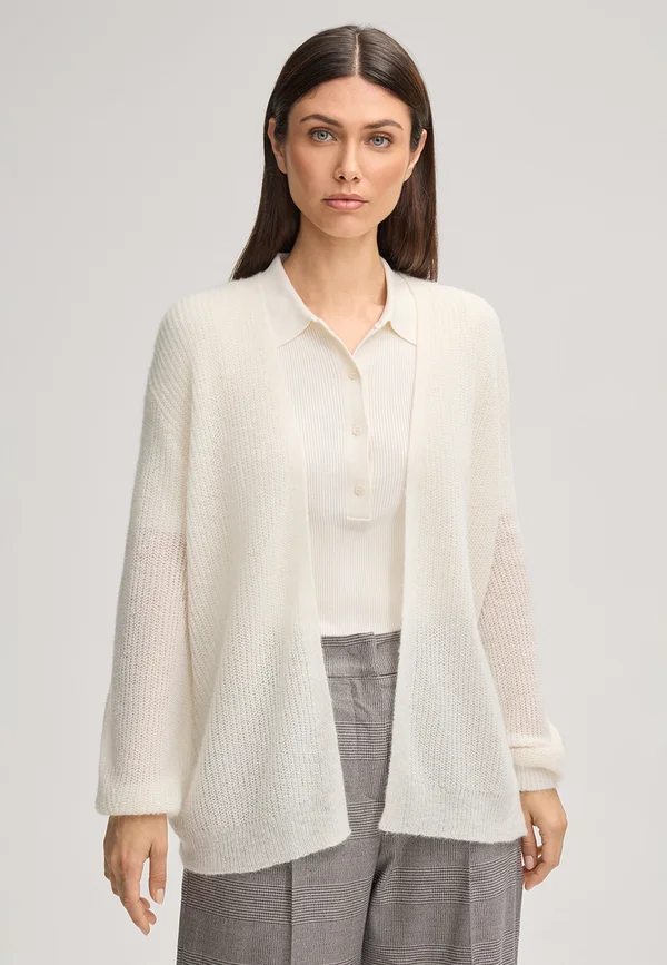 KAISU - Strickjacke - creme