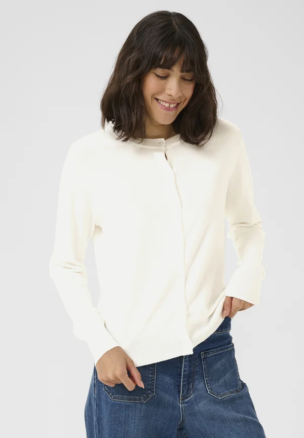 KALIZZA - Strickjacke - chalk