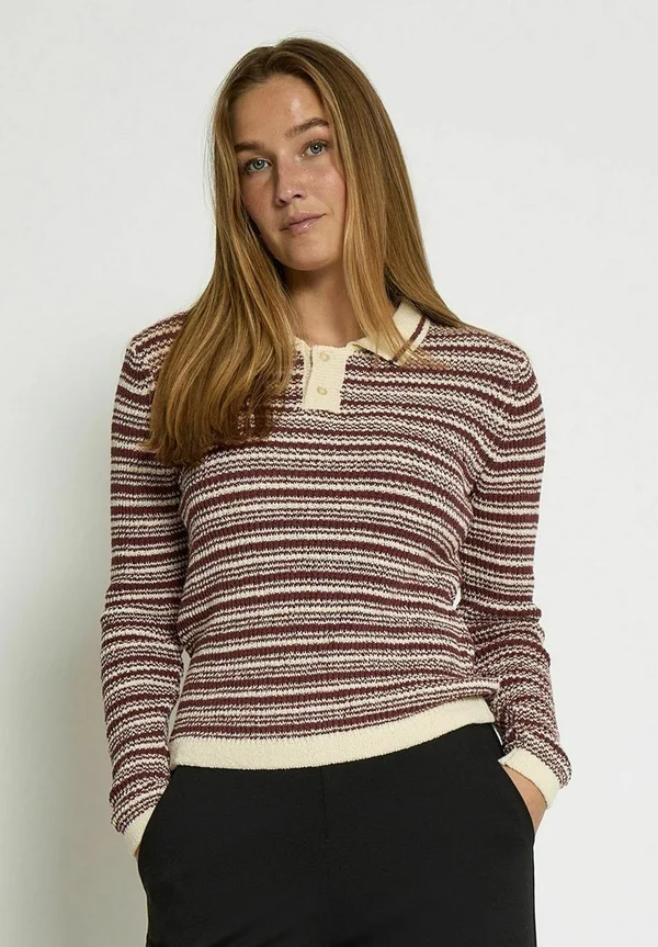 KALLIE - Strickpullover - m apple butter melange