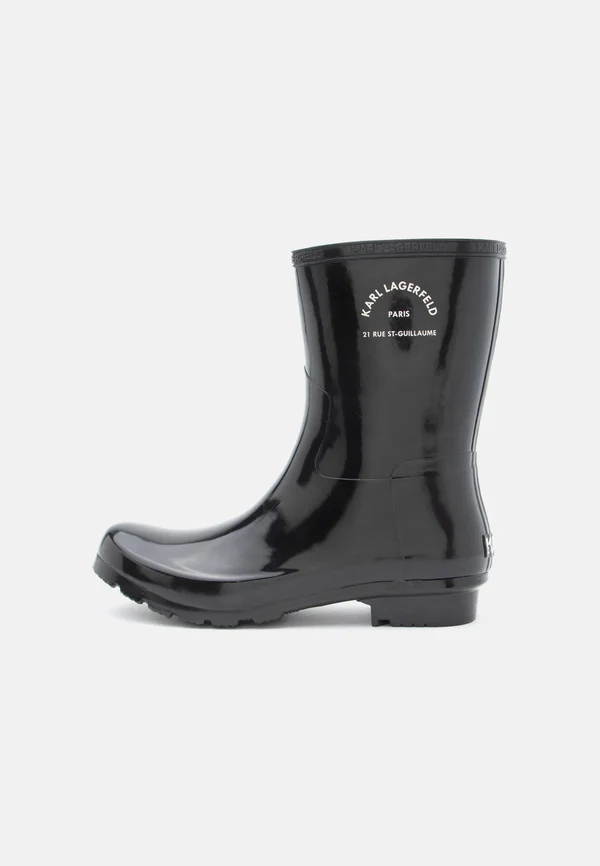 KALOSH LINED MIDI MAISON SHINE - Gummistiefel - black