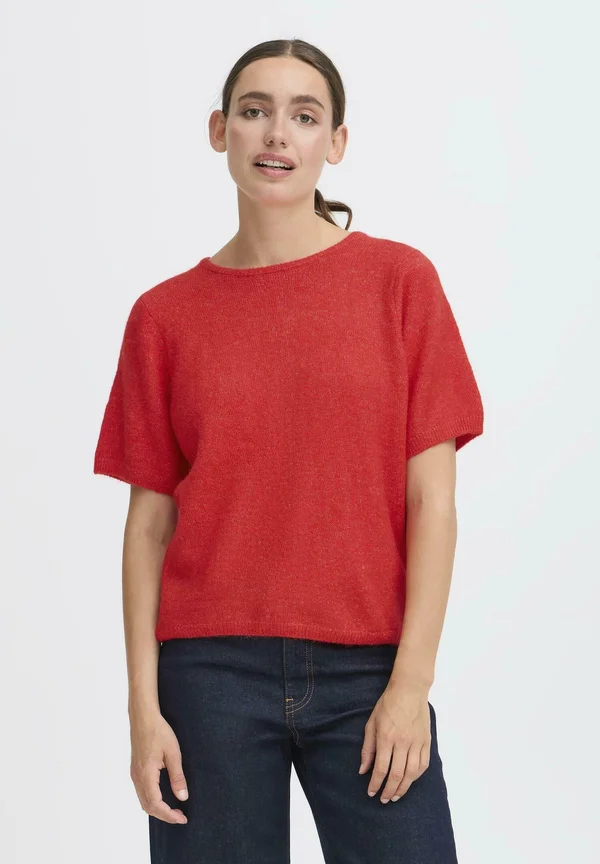 KAMARA - Strickjacke - fiery red