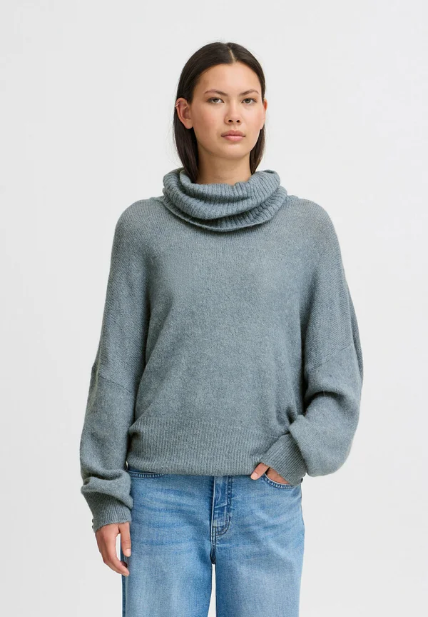 KAMARA - Strickpullover - blue mirage
