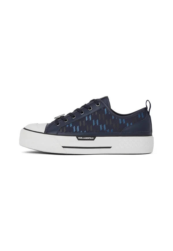 KAMPUS MAX DUALTONE - Sneaker low - navy synth textile w blue