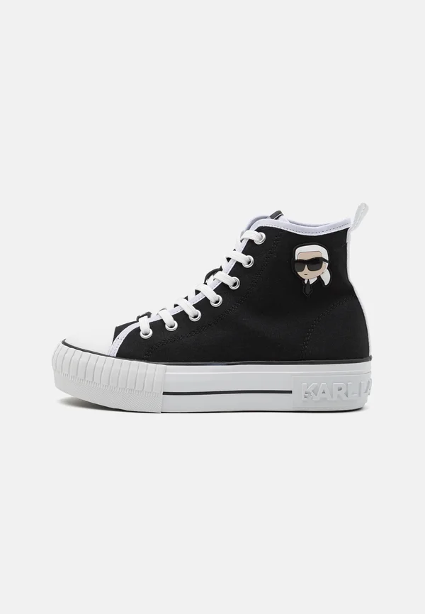 KAMPUS MAX PATCH LACE - Sneaker high - black