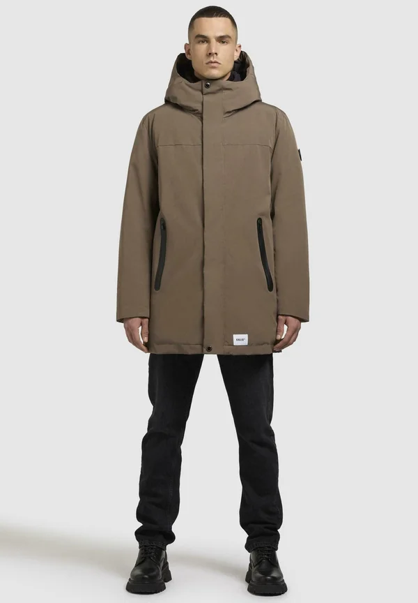 KANN-YM - Wintermantel - city taupe