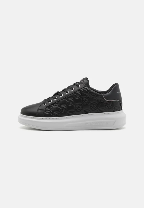 KAPRI MENS EMBOSS LACE - Sneaker low - black