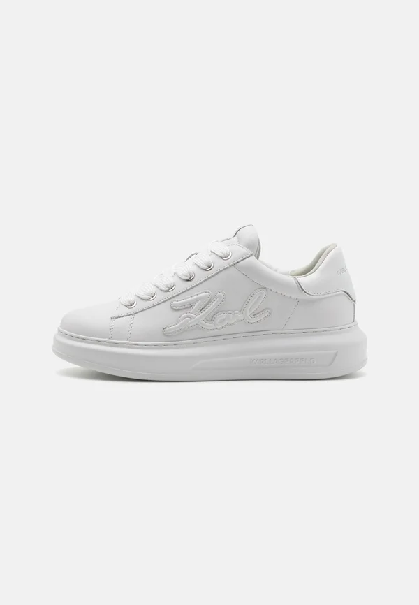 KAPRI MENS SIGNIA PATCH EMBRO - Sneaker low - white mono