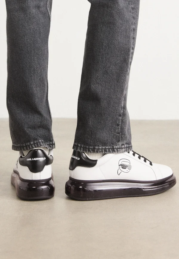 KAPRI - Sneaker low - white/black