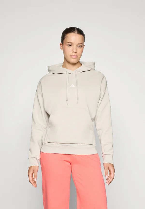 Kapuzenpullover - alumina/white