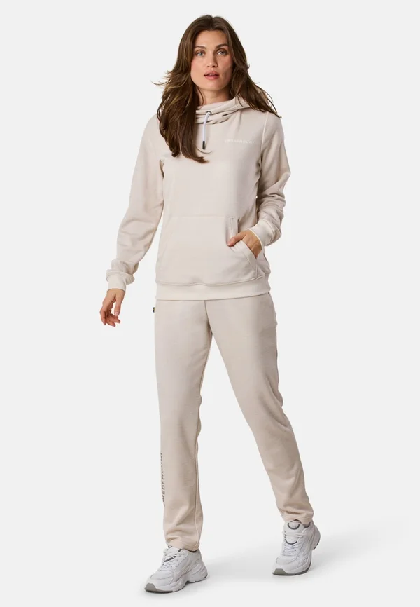 Kapuzenpullover - beige melange beige