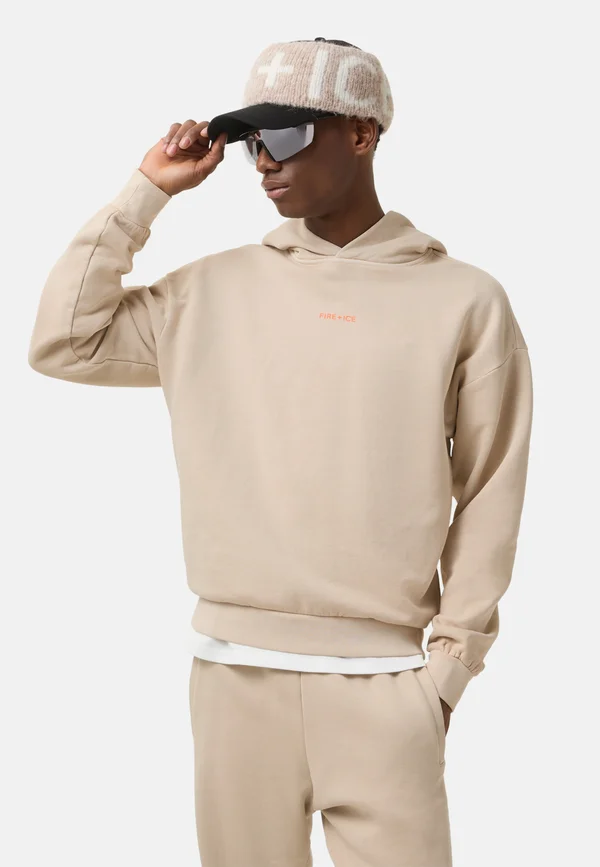 Kapuzenpullover - beige