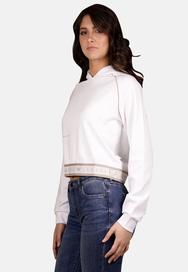 Kapuzenpullover - bianco