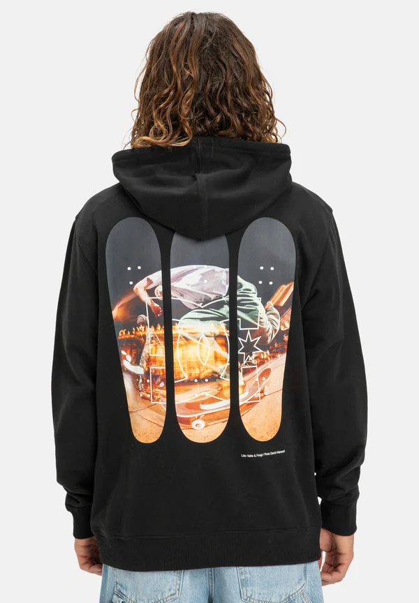 Kapuzenpullover - black