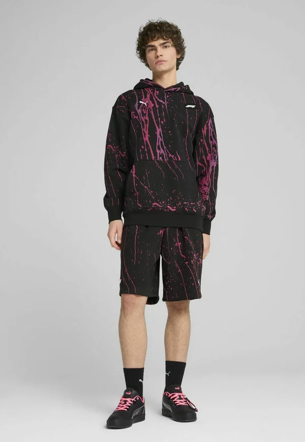 Kapuzenpullover - black