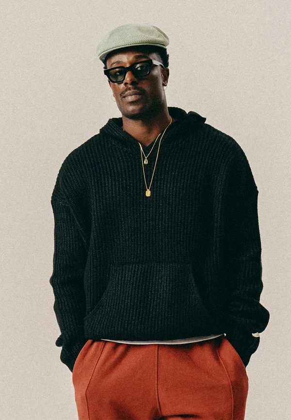 Kapuzenpullover - black