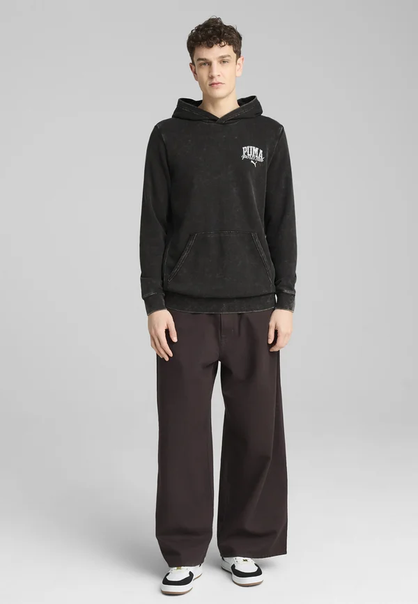 Kapuzenpullover - black