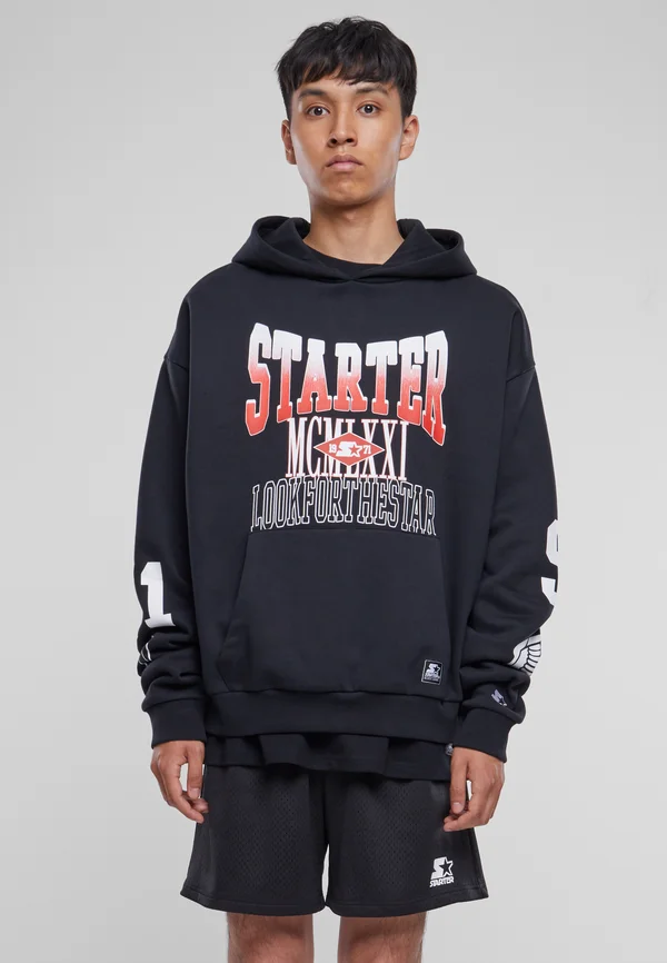 Kapuzenpullover - black