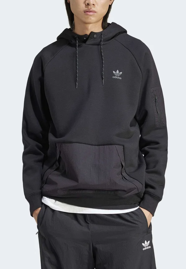 Kapuzenpullover - black