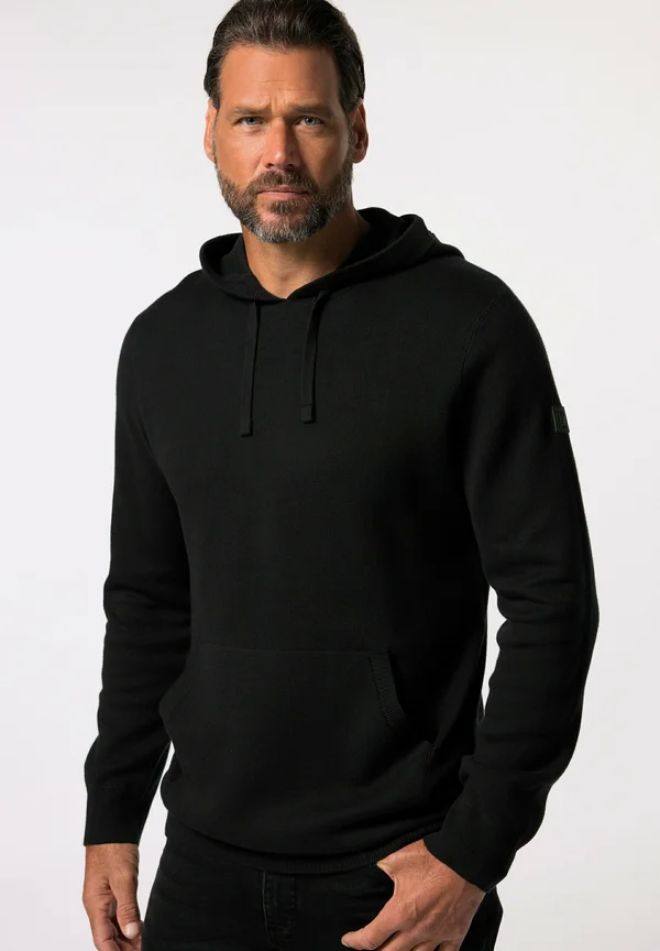 Kapuzenpullover - black
