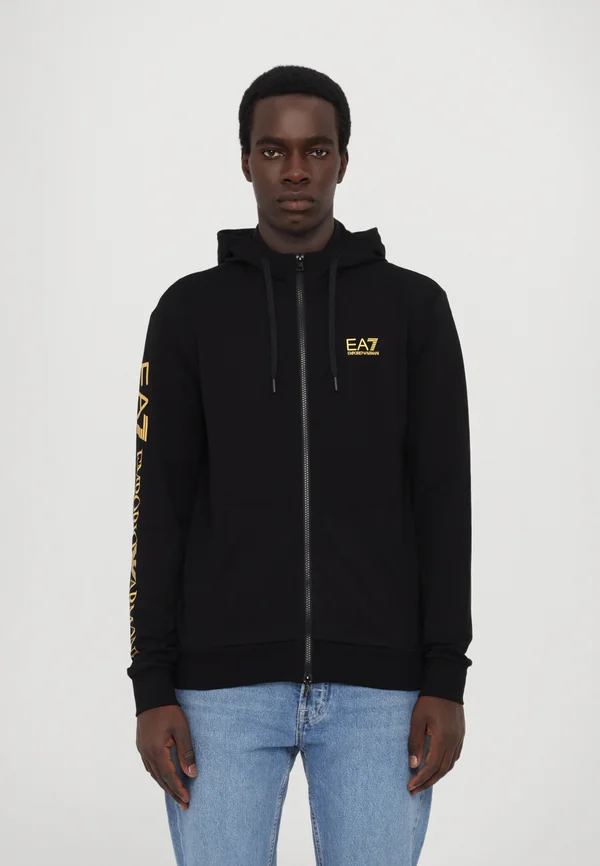 Kapuzenpullover - black/gold