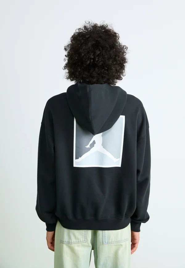 Kapuzenpullover - black/white