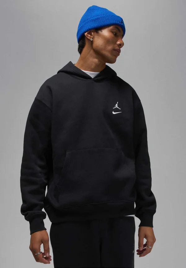 Kapuzenpullover - black/white