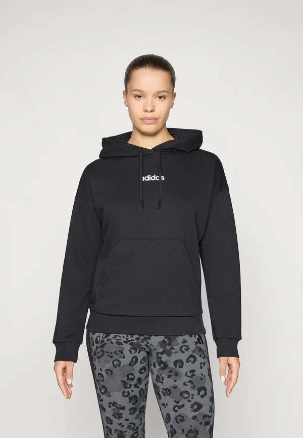 Kapuzenpullover - black/white
