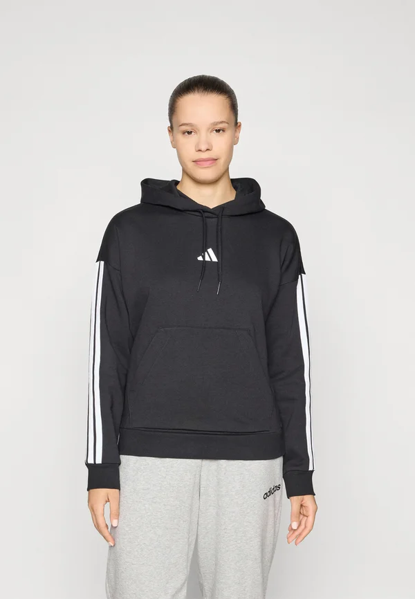 Kapuzenpullover - black/white