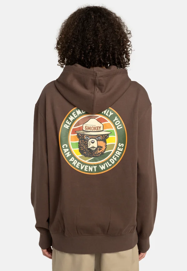 Kapuzenpullover - brown
