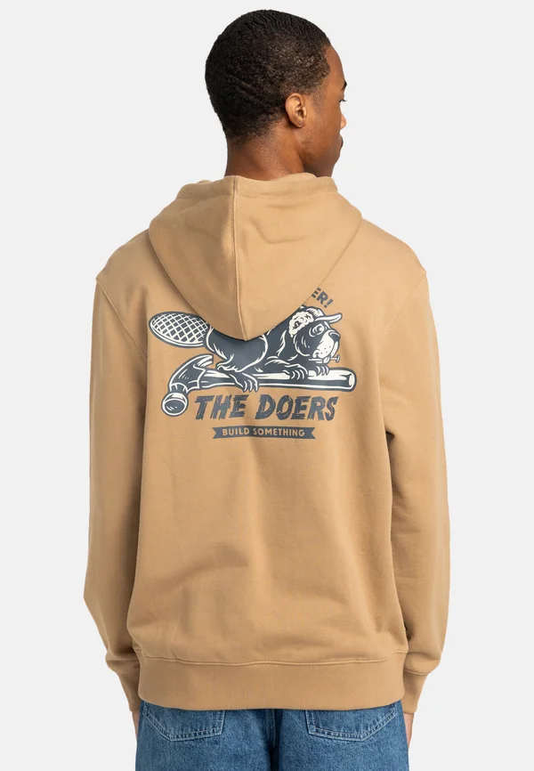 Kapuzenpullover - brown